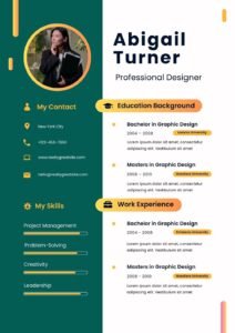 Resume/CV Template for Journalists and Media Executives Word