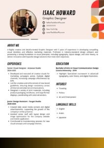 Resume/CV Template for Operations Managers and Business Executives Word