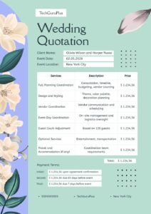 Sales Quotation Templates in Word (Free & Customizable) (.docx)