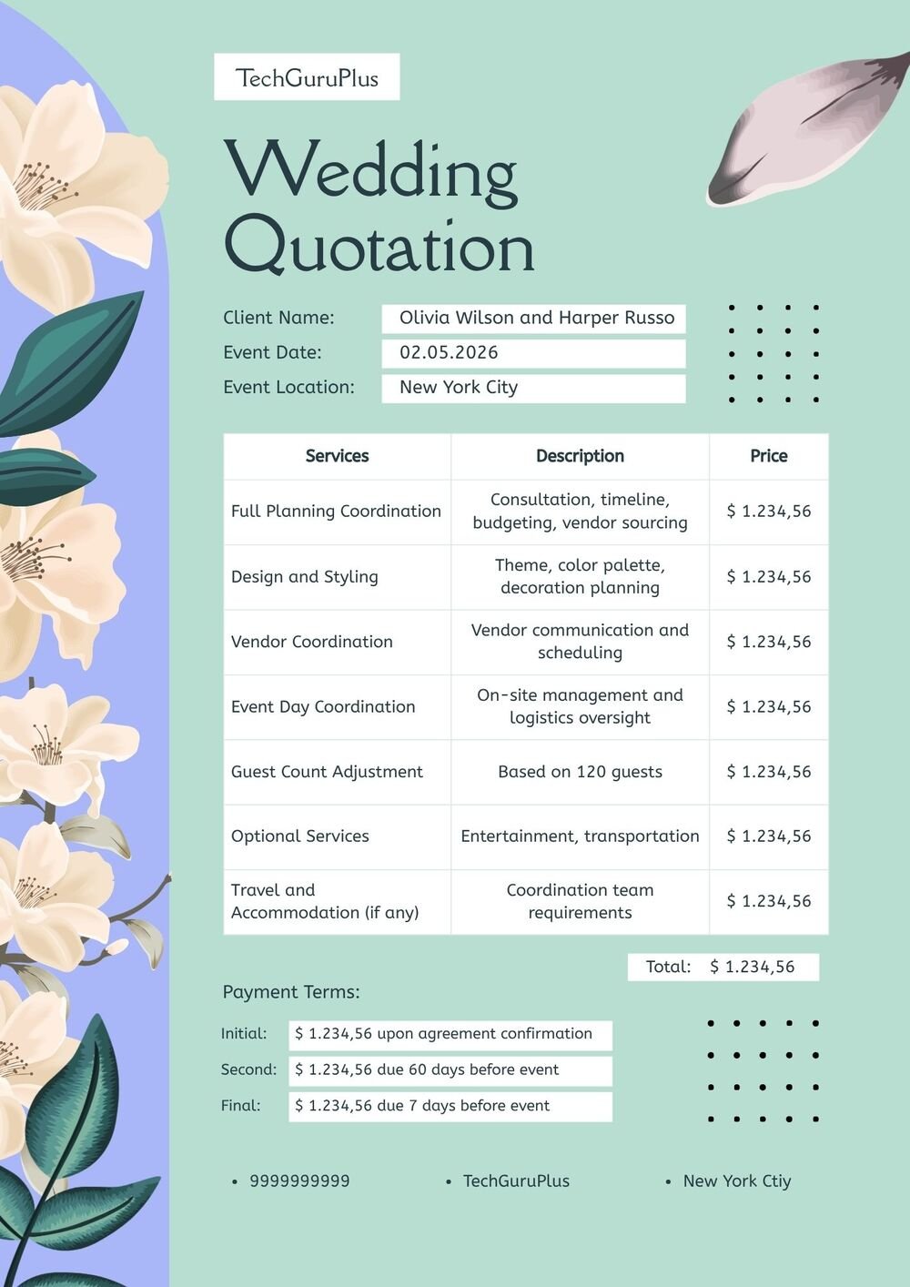Sales Quotation Templates in Word (Free & Customizable)