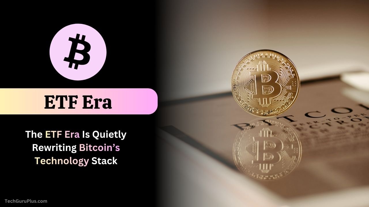 The ETF Era Is Quietly Rewriting Bitcoin’s Technology Stack