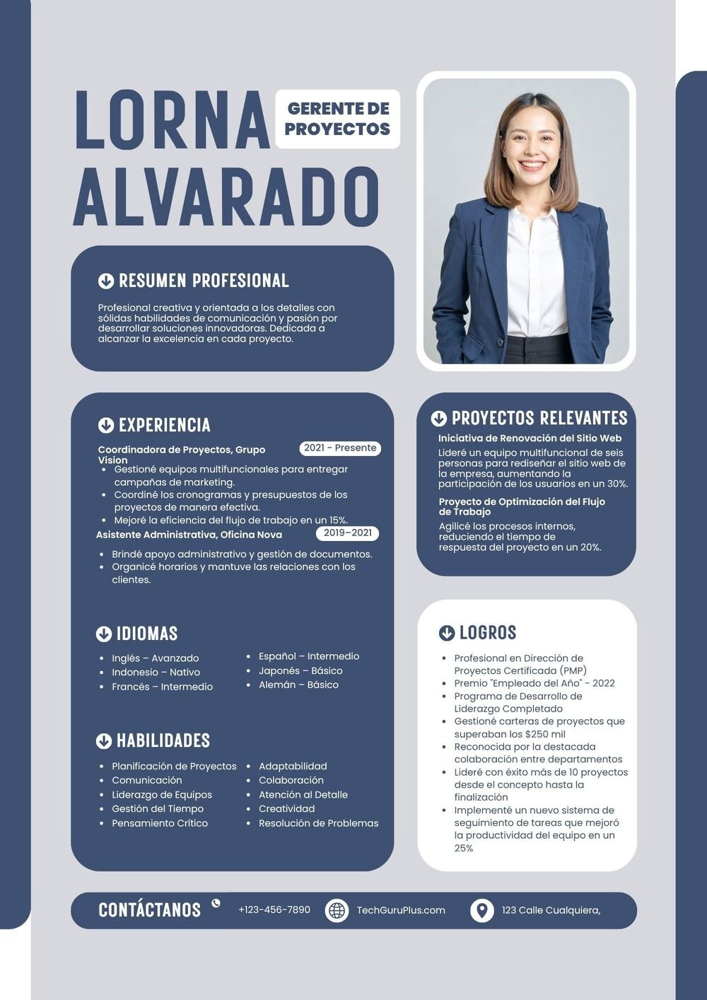 Currículum en Bloques para Gerencia de Proyectos