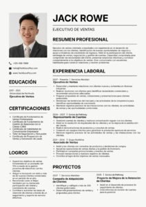 Diseño Curricular Clásico para Ejecutivo de Ventas