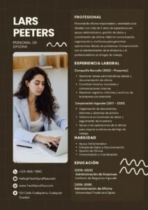 Plantilla Creativa para Personal de Oficina
