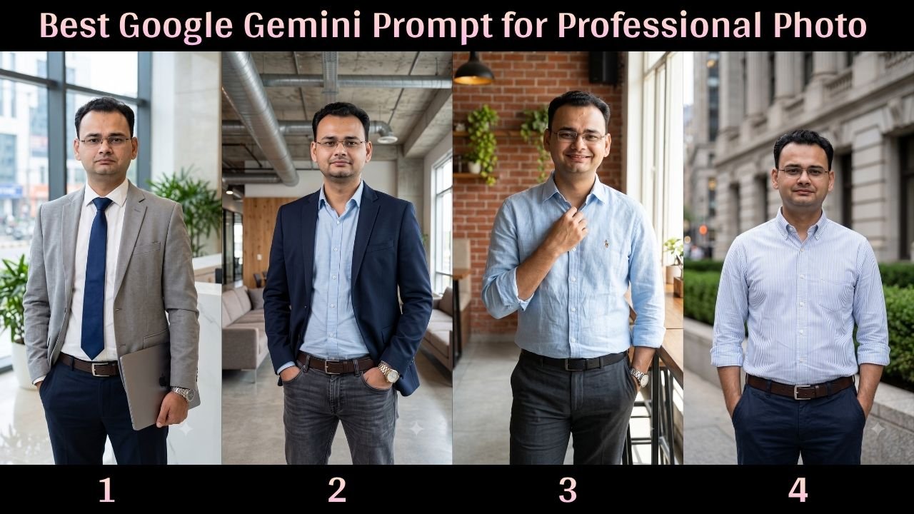 AI Prompt for Professional Profile Photo