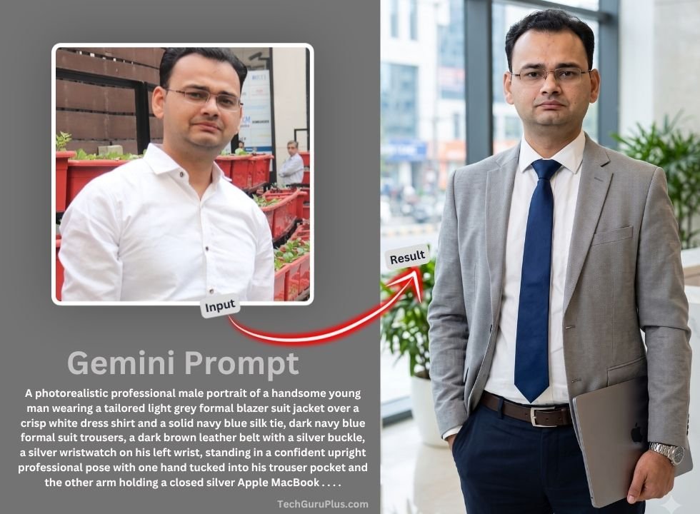 Gemini Prompt for Professional Photo