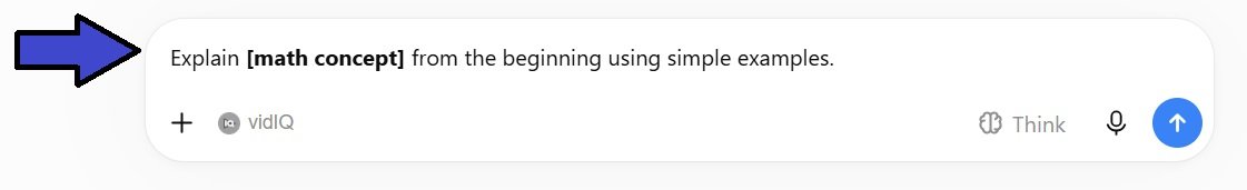 ChatGPT Prompts for Math Students