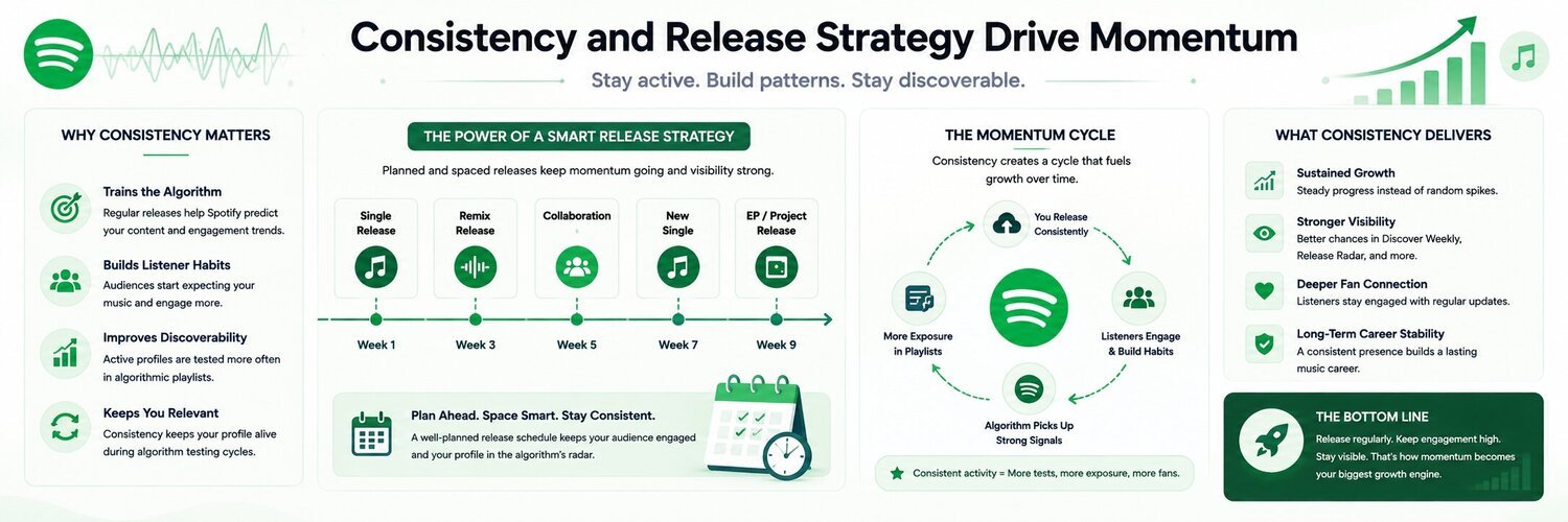 Consistency and Release Strategy Drive Momentum
