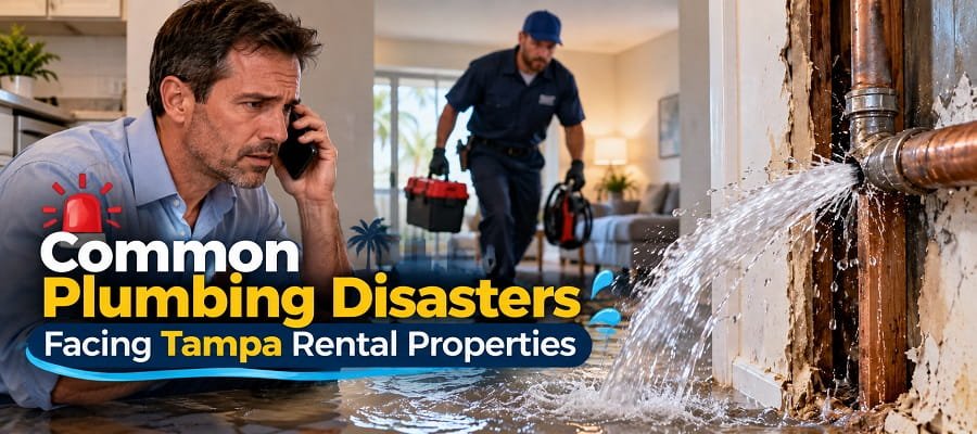 Common Plumbing Disasters in Tampa Rental
